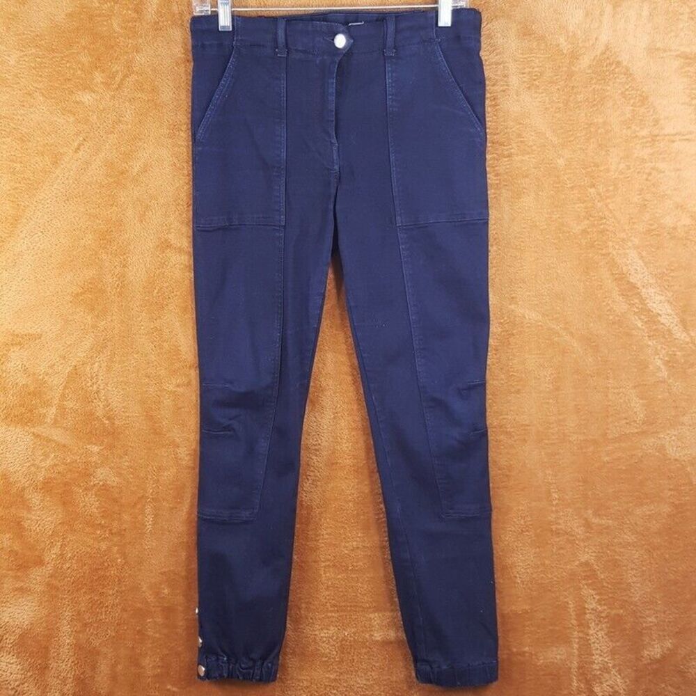 VERONICA BEARD Womens Jeans Size 4 Dark Wash Skinny Jogger Stretch Denim - Picture 1 of 9